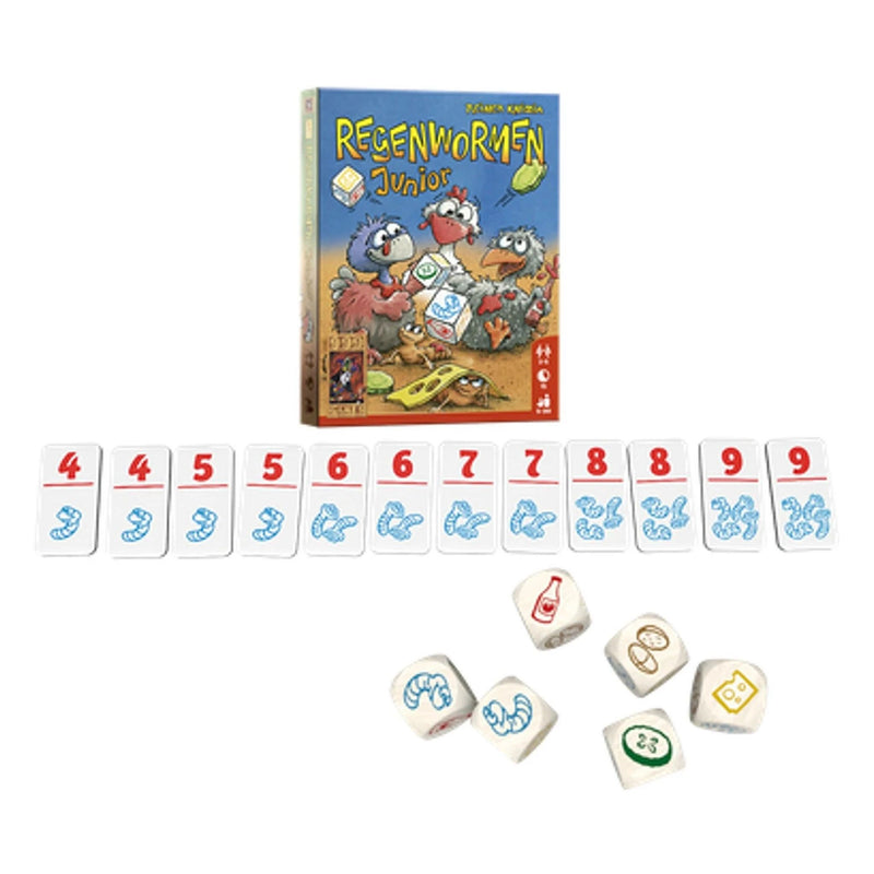 Regenwormen Junior - Dobbelspel