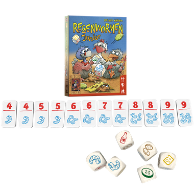 Regenwormen Junior - Dobbelspel