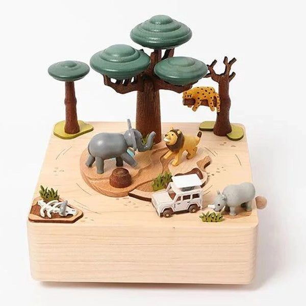 Muziekdoosje Safari