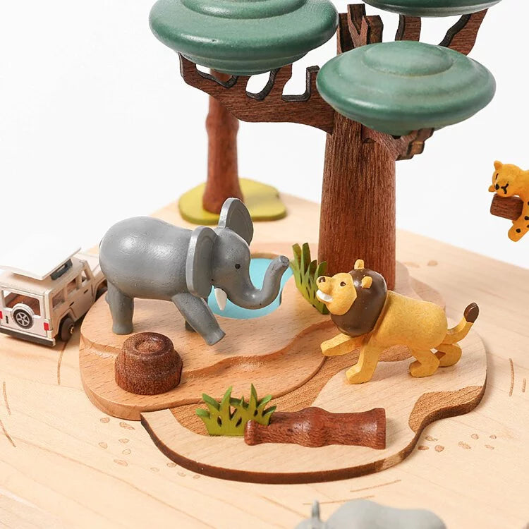Muziekdoosje Safari