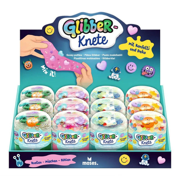 Glibber Klei/Slijm met Confetti