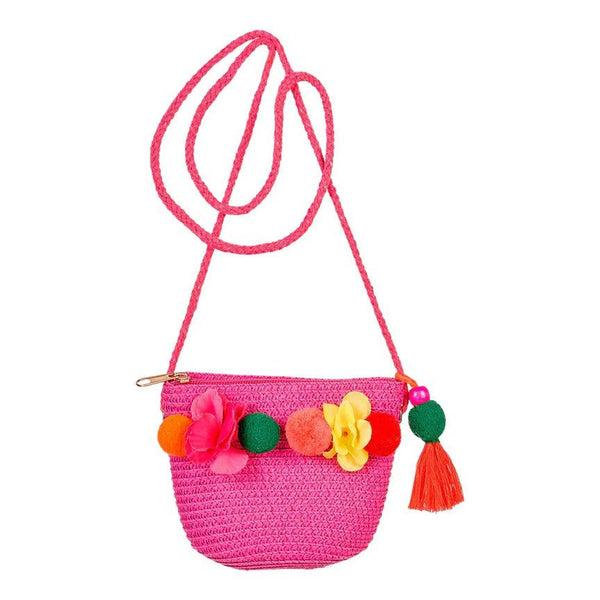 Bag Danielle flower fuchsia