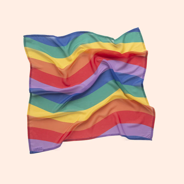 Playcycle speeldoek middel - 65cm - regenboog waves