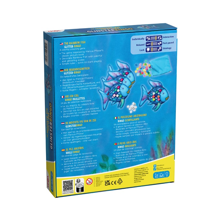 De mooiste vis van de zee - glinsterbingo 3+