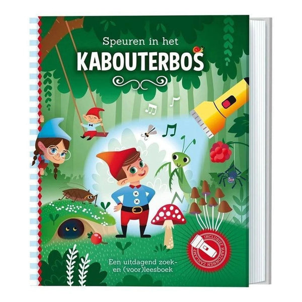 Zaklampboek Speuren in het kabouterbos