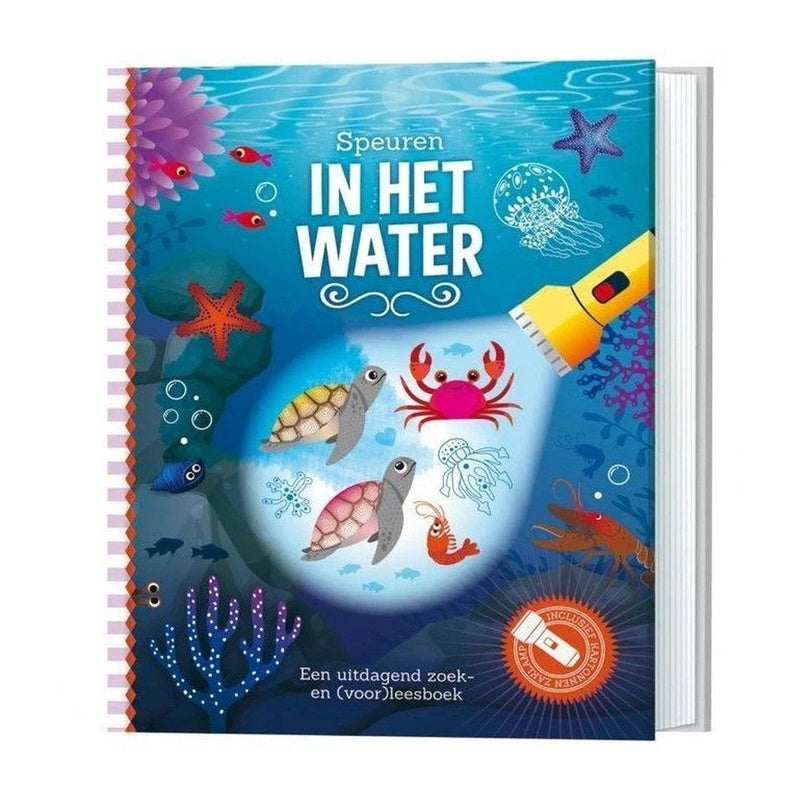 Zaklampboek Speuren in het water