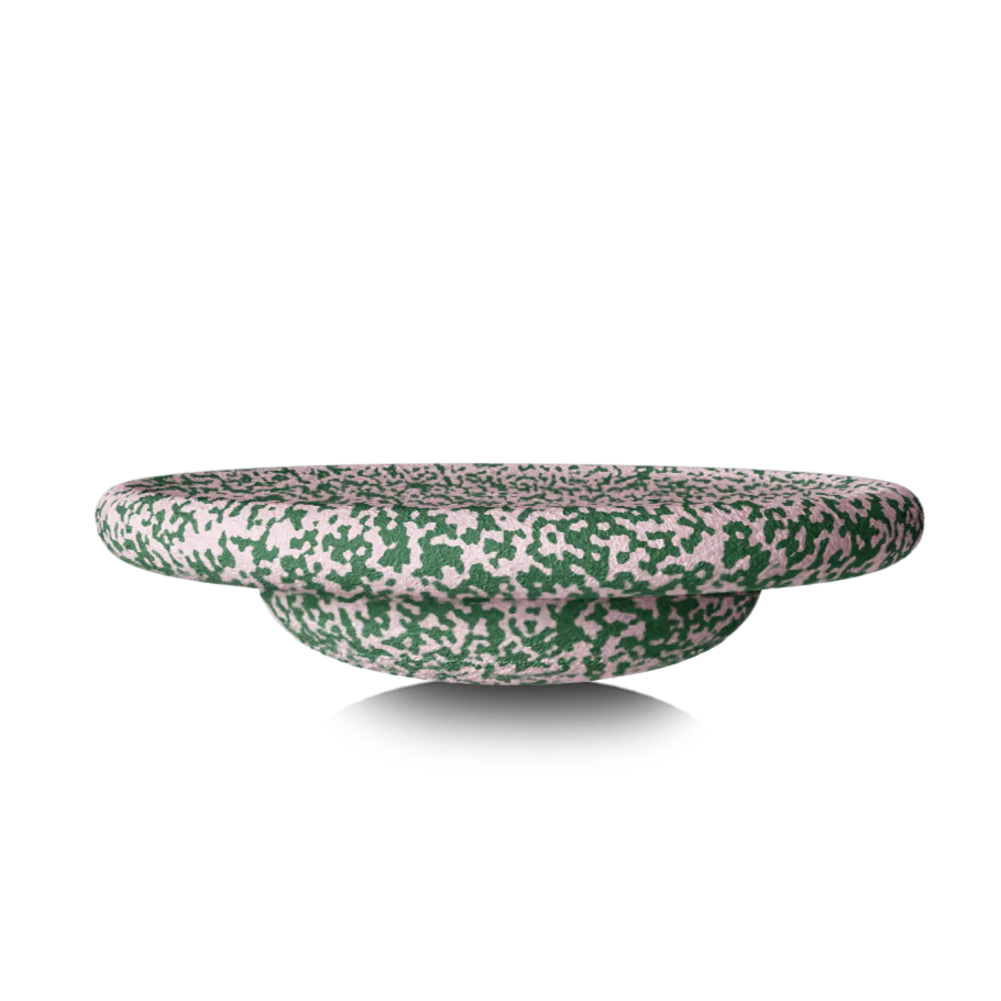 Balance Board - Dark Green & Blush
