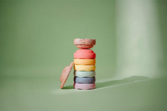 Pastel Compleet set 7 stenen + Board