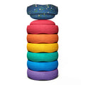 Stapelstein Spring Special / Mini Rainbow Classic + GRATIS Water Lily