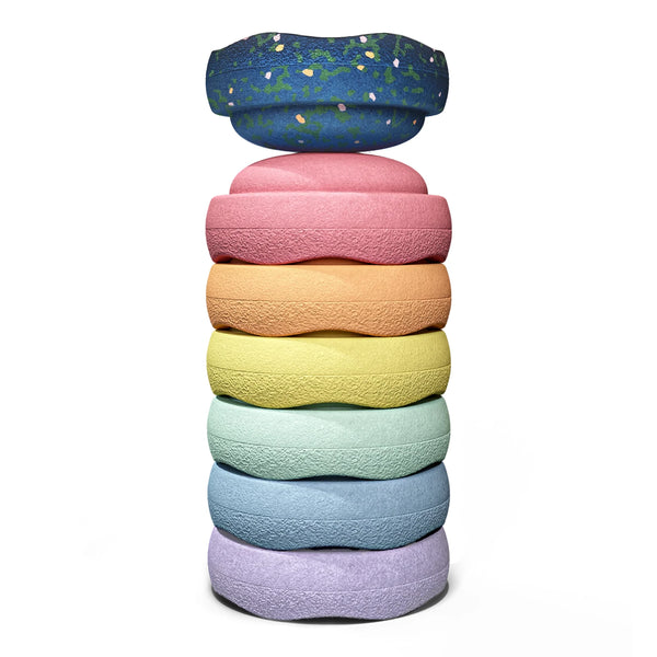 Stapelstein Spring Special / Mini Pastel Classic + GRATIS Water Lily Pond