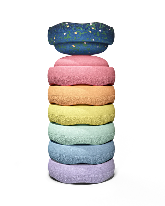 Stapelstein Spring Special / Mini Pastel Classic + GRATIS Water Lily Pond