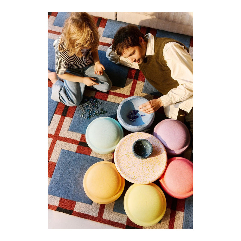 Stapelstein Spring Special / Set Pastel inclusief Balansbord + mini Steen Pond