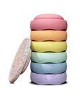 Laad afbeelding in galerijweergave, Super Confetti Rainbow Set Pastel (6+1)

