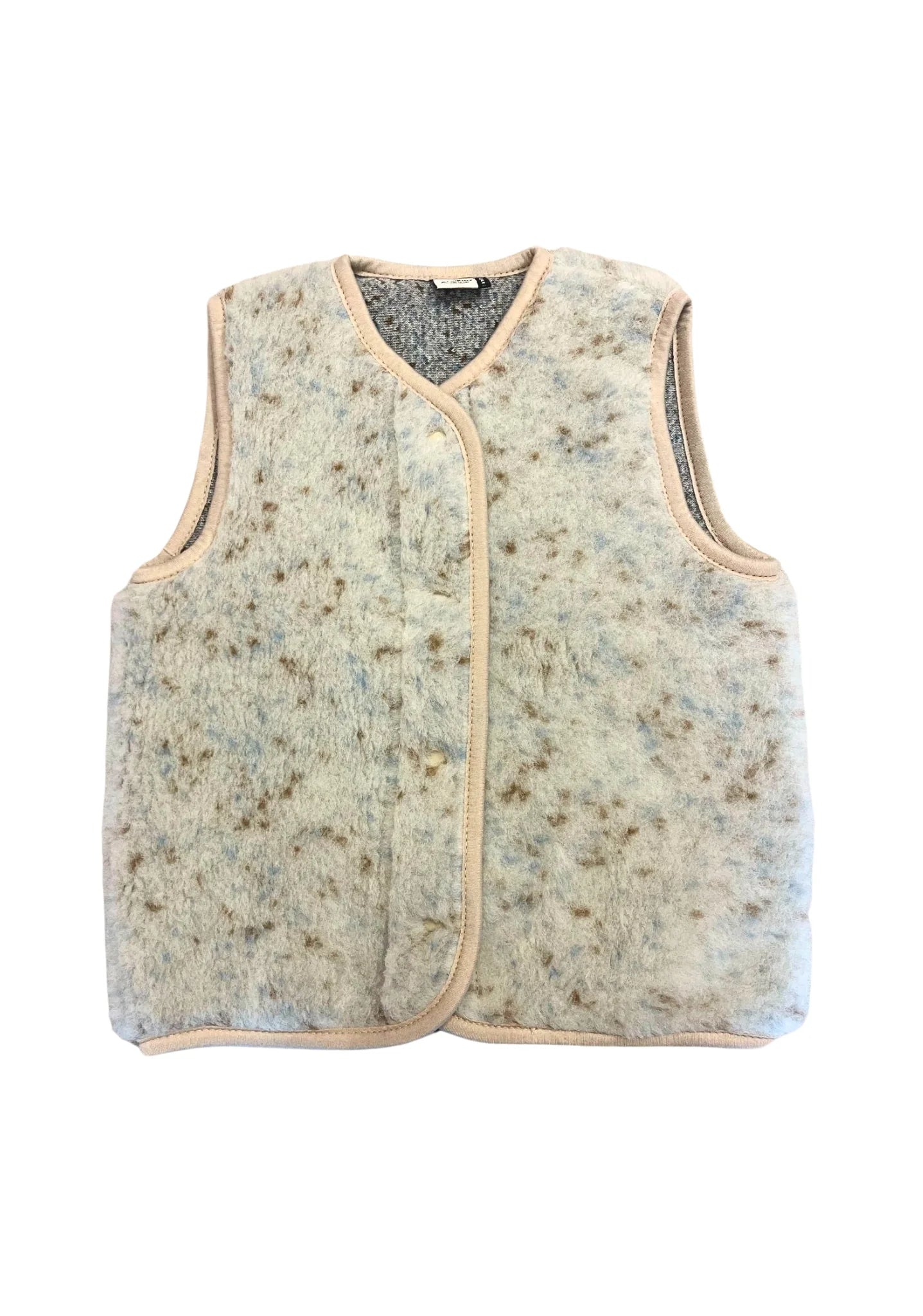 Bodywarmer Tyb Jr Ultra Light Beige Multi Dots
