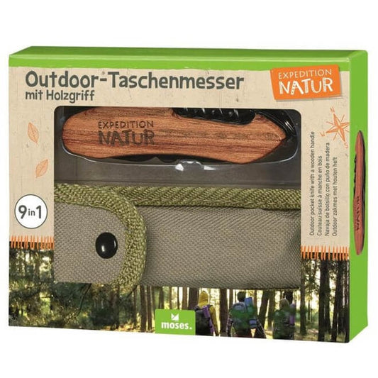 Pocket Outdoorzakmes 9 in 1
