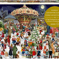 Puzzel Adventskalender -  Nostalgische kerstmarkt 1000 stukjes