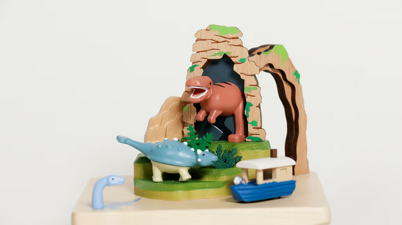 Muziekdoosje Dinosaurus Jungle Cruise