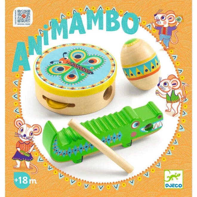 Animambo - Tambourine, Maracas, Guiro