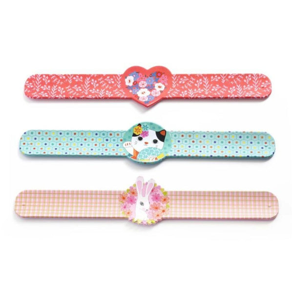 Djeco snaparmband - 3 kleuren