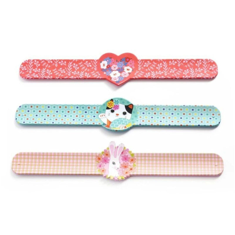Djeco snaparmband - 3 kleuren
