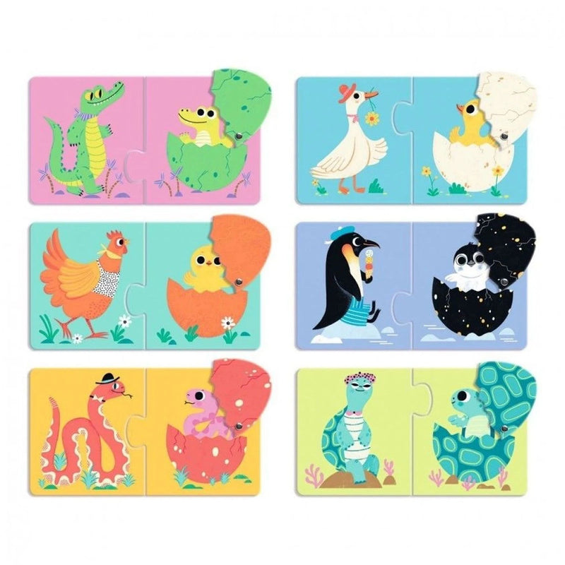 Puzzel Duo in het Ei