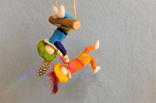 Twee Acrobaten Pietjes - Zelfmaakpakketje