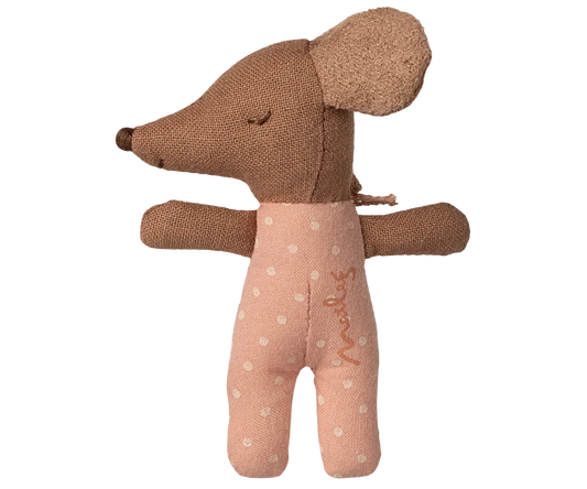 Babymuis in luciferdoos - Roze