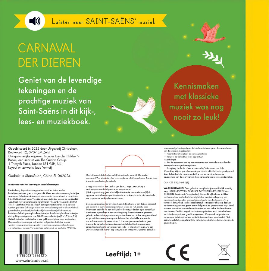 Het kleine Verhalen Orkest - Carnaval der Dieren