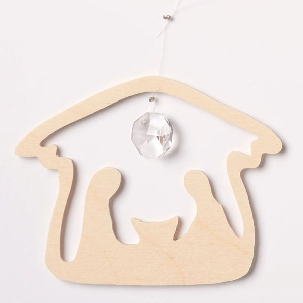 Kristalhanger Kerststal