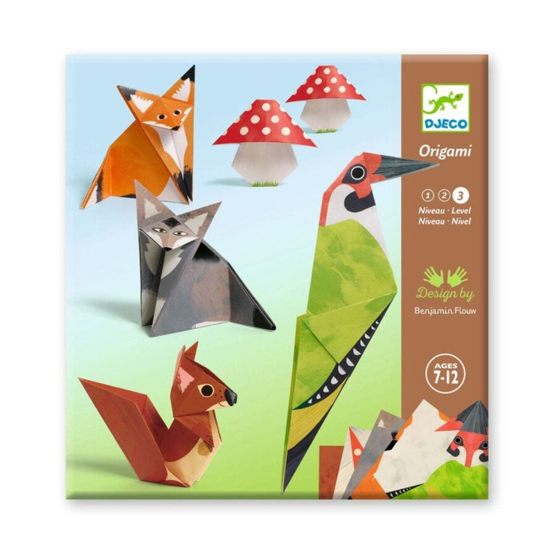 Origami bos dieren