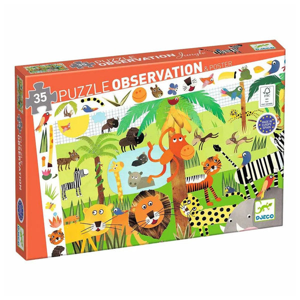 Puzzel Observatie - Jungle