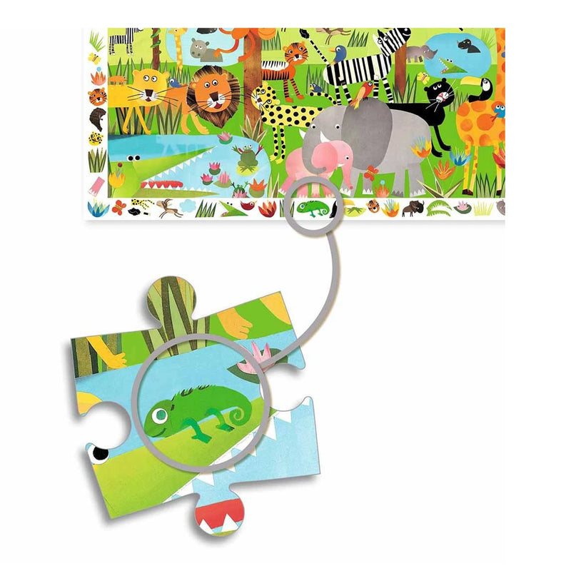 Puzzel Observatie - Jungle