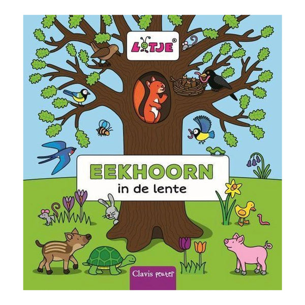 Eekhoorn - in de lente
