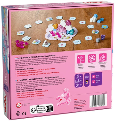 Spel - Eenhoorn Flonkerglans - Stapelwolken
