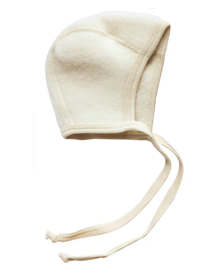 Strikmutsje Wolfleece Naturel