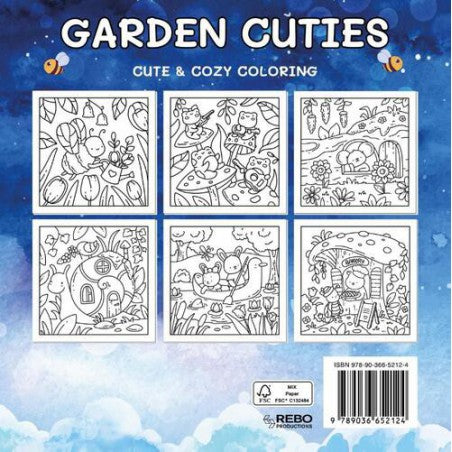 Kleurboek - Garden Cuties