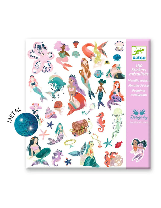 Stickers Glinsterende Zeemeerminnen