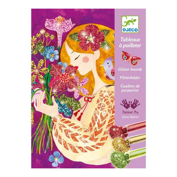 Glitterschilderij Bloemengeuren