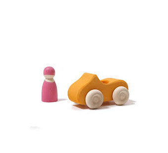 Houten Auto Geel