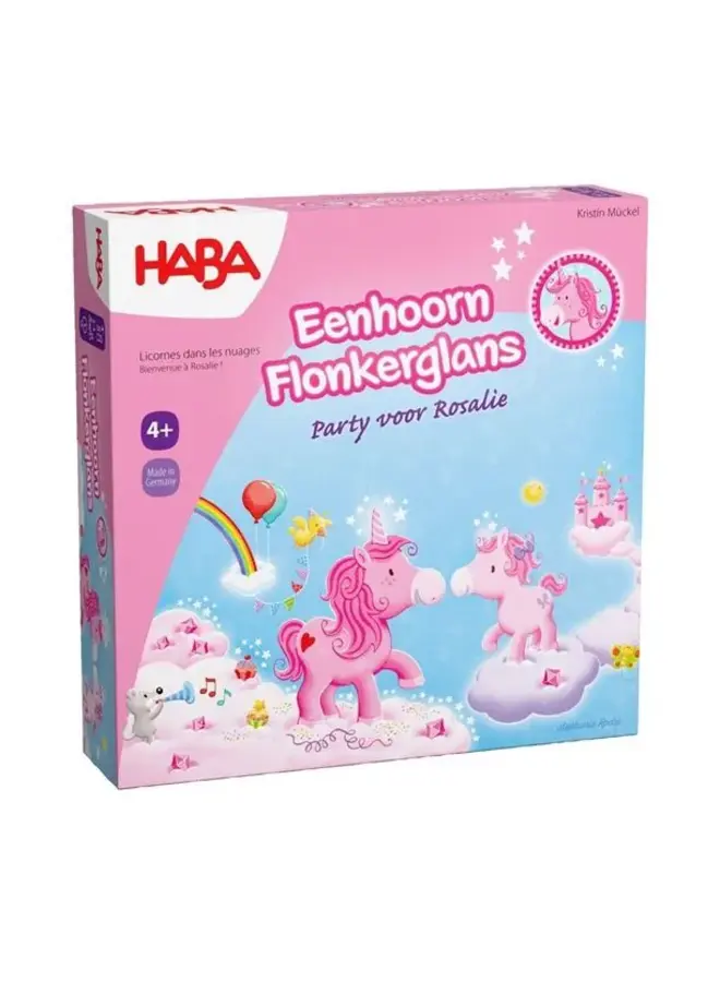 Spel - Eenhoorn Flonkerglans - Party voor Rosalie