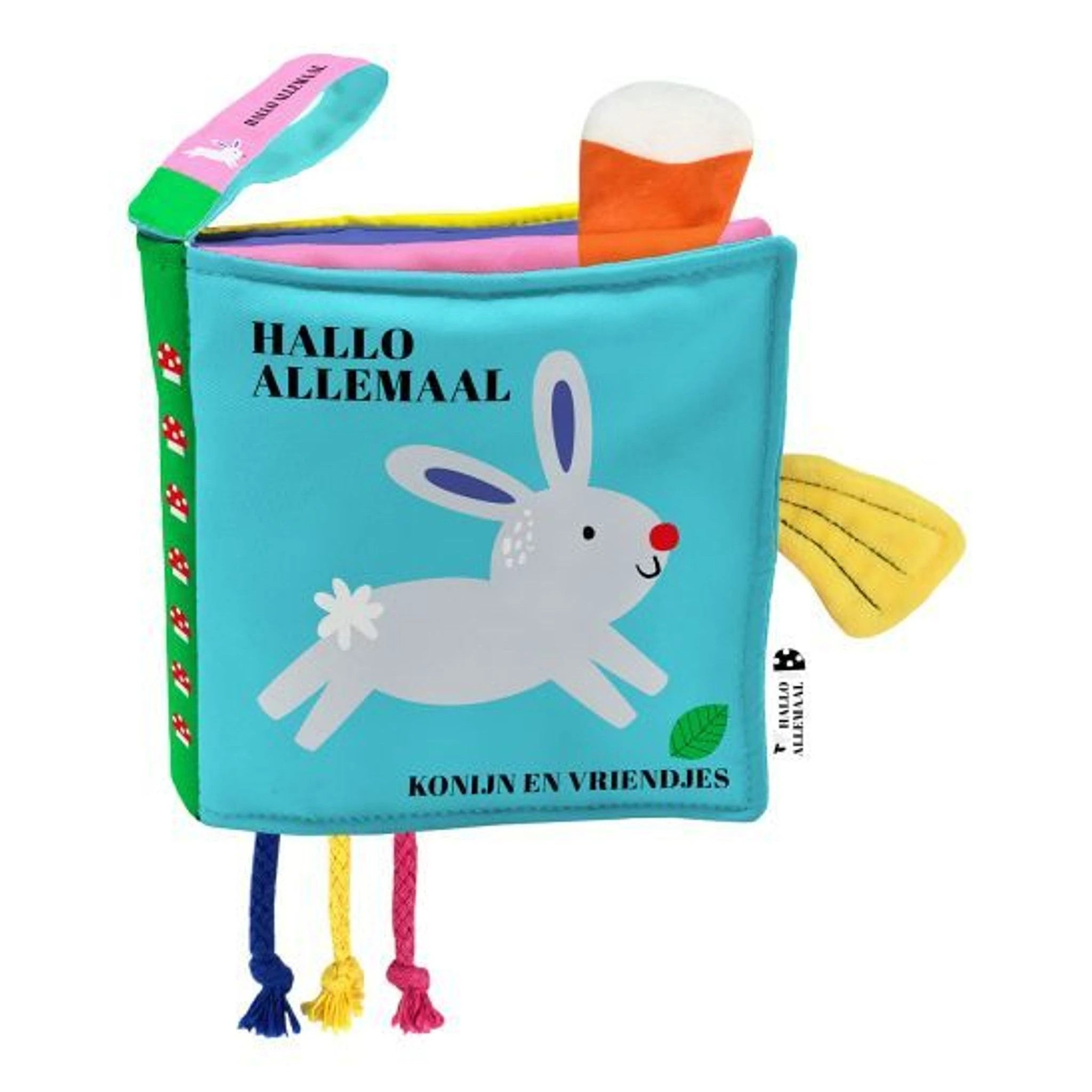 Knisperboekje - Hallo allemaal Konijn en vriendjes
