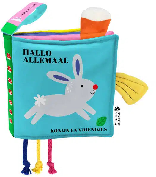 Knisperboekje - Hallo allemaal konijn en vriendjes