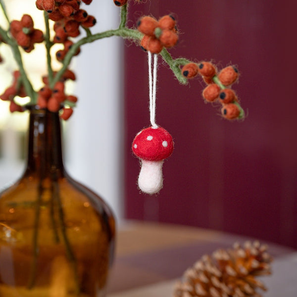 Hanger Paddenstoel Rood