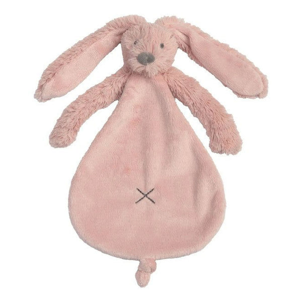 Knuffeldoekje Konijn Richie- Oud Roze