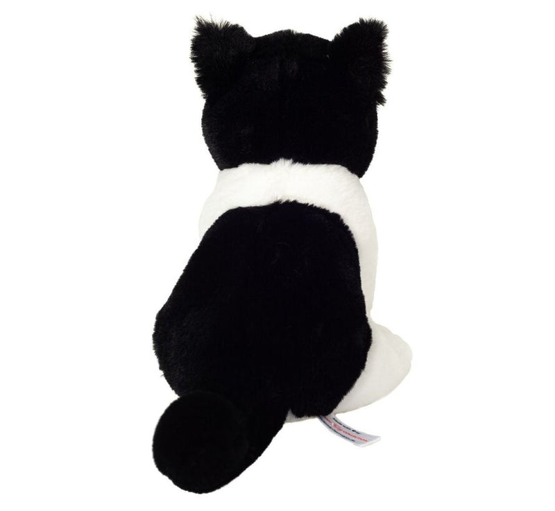 Knuffel Kat Zwart/Wit