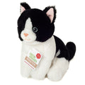 Knuffel Kat Zwart/Wit