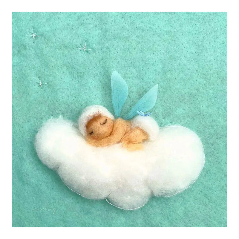 Toverlux silhouet Wolk Baby Blauw - Het Wol Feetje