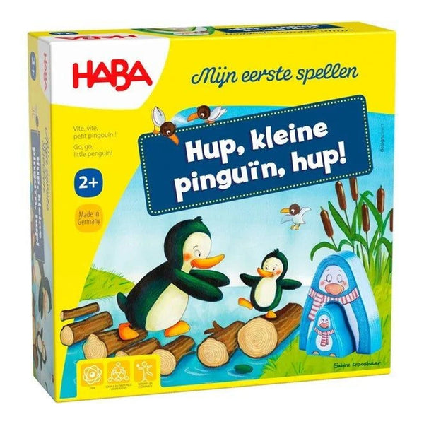 Mijn eerste spellen - Hup, kleine pinguïn, hup!
