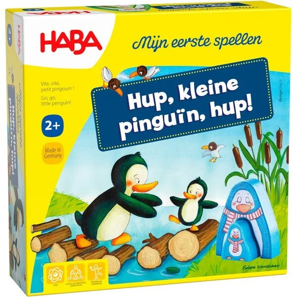 Mijn eerste spellen - Hup, kleine pinguïn, hup!