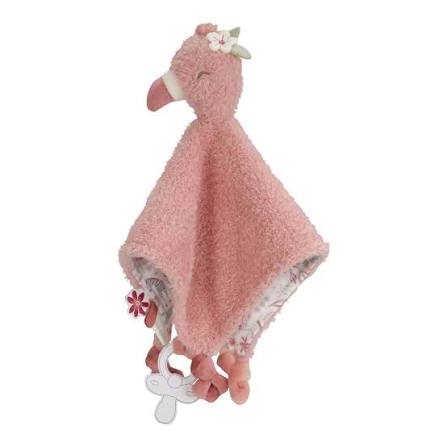 Knuffeldoekje - Flamingo- Safari Friends